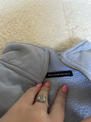 Brandy Melville Quarter Zip thumbnail 3