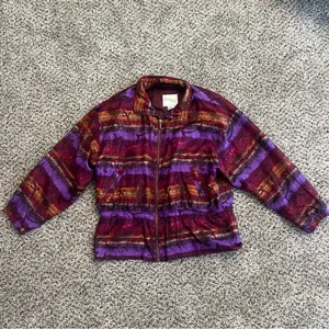 Vintage East West Silks Silk Jacket thumbnail 2