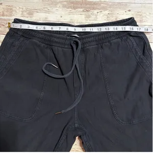 Athleta Joggers Drawstring Women's Size Large Faded Black Athleisure Active thumbnail 6