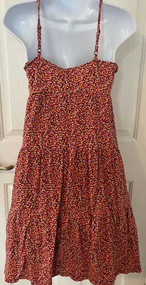 Old Navy Multicolored Dress Size Small thumbnail 3
