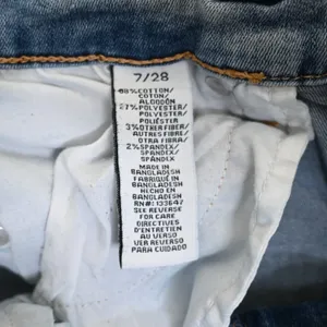 Celebrity Pink Womens 7/28 Distressed Flare Jeans thumbnail 10