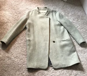 Zara oversized jacket/coat, size xs thumbnail 1