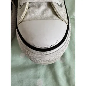 Converse All Star Low Top Lace-Up Sneakers White Womens size 9.5 thumbnail 2