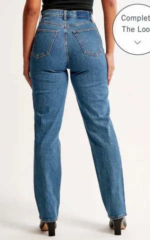 Abercrombie Curve Love 90s Straight thumbnail 2