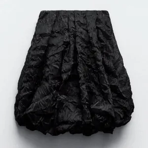 Zara black organza balloon special edition‎ mini dress thumbnail 5