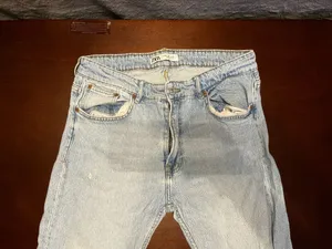 Zara The Raw Edge Jeans Size 32 thumbnail 5