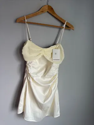NEW Peppermayo Last Summer Mini Dress - Ivory 4 thumbnail 2