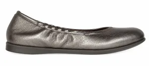 ECCO Size 8 Ballet Flat Shoes Incise Enchant Metallic Bronze Leather Ballerina thumbnail 1