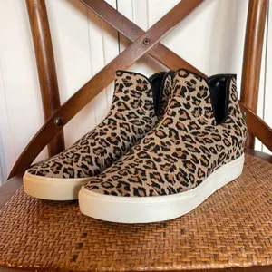 Steve Madden Loxer knit leopard pull on sneaker 8 thumbnail 2