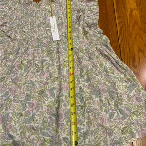 House of Harlow 1960‎ Floral Ruffle Blouse medium thumbnail 7