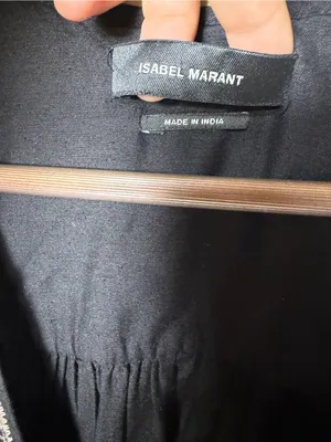 Isabel Marant Curtis Cropped Silk-Bourette Top Size 42/ US Extra Large thumbnail 8