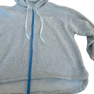 ​Princess Polly 777 Angel‎ Number Grey Oversized Hoodie Fleece Pullover Jumper thumbnail 6