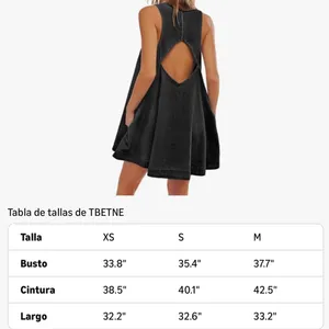 Casual Denim Black Dress thumbnail 5
