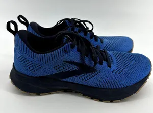 Brooks Revel 5 Performance Running Shoes Road Workout Athletic Blue Black 8M thumbnail 4