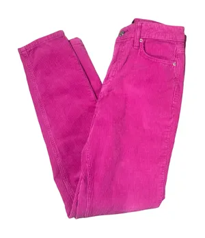 Urban Outfitters BDG Mom High Rise Pink Corduroy Pants thumbnail 1