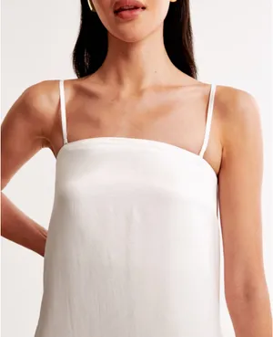 Abercrombie White Maxi Dress thumbnail 2