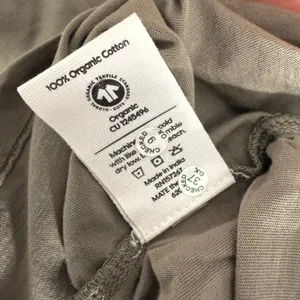 Mate The Label Organic Cotton Boyfriend Tee, Pebble, XL thumbnail 4