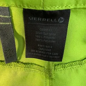 Merrell Shorts 12 Green‎ Outdoor Casual Zip Pocket Lightweight Womens thumbnail 8