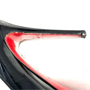 Christian Louboutin Black Patent Leather Platform Heels Size Eur 37.5/ US 7.5 thumbnail 8