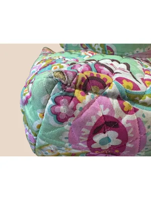Vera Bradley Tutti Frutti Retired Paisley Quilted Tote thumbnail 6