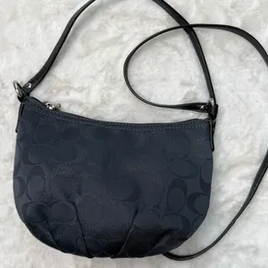 COACH Gray Silver Crossbody thumbnail 1
