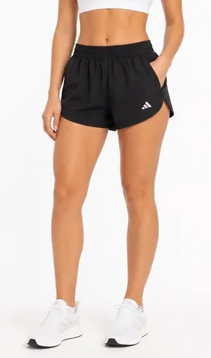 adidas Shorts Womens S AEROREADY 3" Black Running Athletic Excellent thumbnail 1
