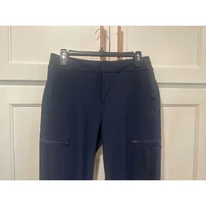 Athleta Wander Hybrid Pant Navy Blue Tapered Cargo Hiking Travel Womens 10 Tall thumbnail 3
