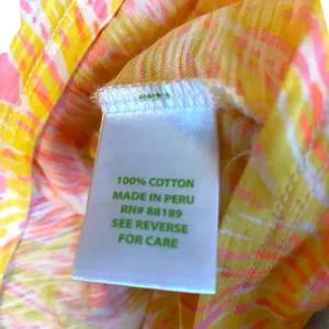 Lilly Pulitzer Wakely Floral Ruffle Tube Top Small thumbnail 5