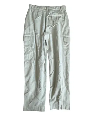 OLD NAVY Taylor Straight Beige High Rise Trousers Pants Size Small thumbnail 4