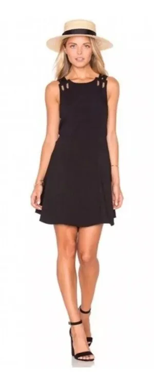 Free People Baby Love Dress in‎ Black Size Small thumbnail 1