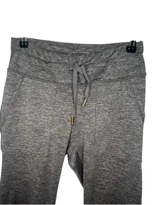 Offline By Aerie Dark Grey Jogger Style Activewear Drawstring Lounge Pants thumbnail 2