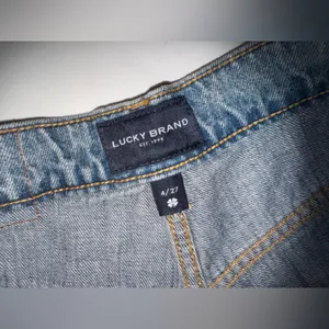 90s midi short Denim Distressed Shorts with Embroidered Patches thumbnail 15