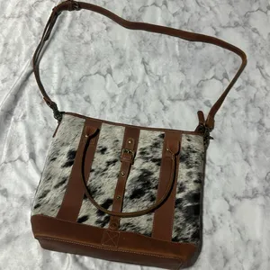 Myra Bag Crossbody Two Sided Purse Brown thumbnail 3