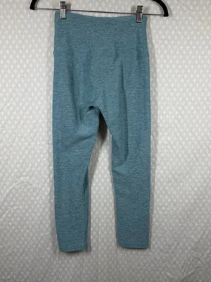 Beyond Yoga Women Leggings Sz S Light Blue Space Dye Caught In the Midi‎ Active thumbnail 4