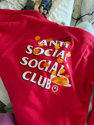 Anti Social Club Hoodie Panda express thumbnail 3