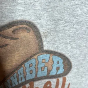 Wild Junkie Boutique Cowboy Baby Graphic Tee Western Cowgirl Gray Size Large thumbnail 6