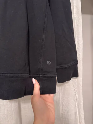 Lululemon Black Crewneck Sweatshirt thumbnail 2