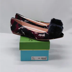 Kate Spade Womens Flats Size 8.5 Navy Quiet Luxury Whimsigoth Dark Romantic thumbnail 13