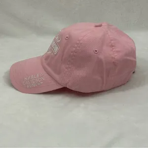 Harley-Davidson Motorcycles Museum Embroidered Logo Pink Adj Baseball Hat Cap thumbnail 4