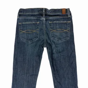 Abercrombie & Fitch Y2K‎ Jeans Womens 2S Blue Denim Madison Flare Distressed VTG thumbnail 10