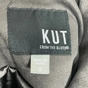 Kut from the Kloth Faux Suede Moto Jacket Women Size Zip-Up Motorcycle thumbnail 7