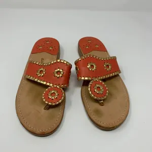 Jack Rogers Nantucket Flip‎ Flop Sandal Fire Coral thumbnail 2