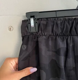 Black Camo Stretch High Rise Joggers thumbnail 9