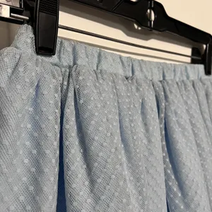 Hill House The Clara Tulle Tiered Dotted Mini Skirt Powder Blue Women Small thumbnail 5