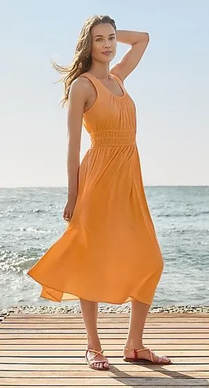 Loft Midi Dress thumbnail 1
