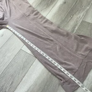 Free People Jumpsuit wide leg its a cinch womens Purple (medium) athleisure boho thumbnail 10