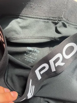 Black Nike Pro Leggings Dri-Fit thumbnail 2