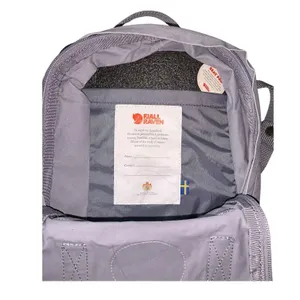 Fjallraven Kanken Mini Backpack Unisex OS Fog Grey/lavender Gorpcore 23561‎ thumbnail 5