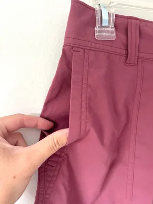REI Sahara Bermuda Shorts Pink Cargo Outdoor Hiking Activewear Gorpcore thumbnail 3
