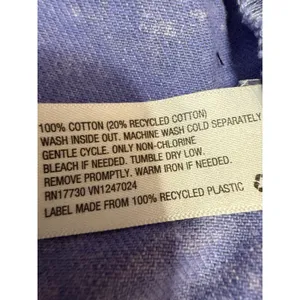 Future Collective Purple Sleeveless Slit Denim Jeans A Line Midi Dress Size 6 thumbnail 7